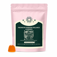 Gummies Probiotiques Marque Blanche OEM pour Femmes – Équilibre Féminin, Soutien du pH, Vitamine C, Bacillus Coagulans – Végétaliennes, Halal, Sans Gluten – 60 unités