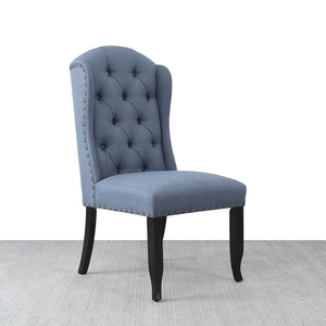 Ensemble de chaises de salle à manger de style européen contemporain minimal Chaises de restaurant et d'hôtel en tissu moderne personnalisables - Product Image 6