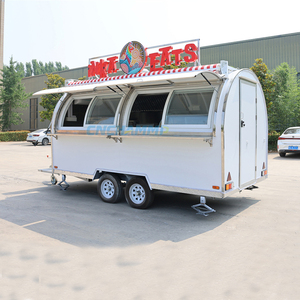 Carrito de Hot Dogs, Helados, Comida Pequeña, Café, con Ruedas, Remolque de Restaurante Móvil, Camión de Comida Eléctrico, Hamburguesas en Venta - Product Image 6