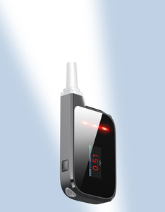 Tế bào nhiên liệu cảm biến alcotest xách tay alcoholmeter Keychain breathalyzer Máy Phát Ngôn rượu Tester digitales Mr black-H2 - Product Image 3