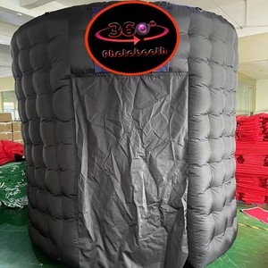 Cabina <span class=keywords><strong>de</strong></span> Fotos Inflable Portátil 360, Carpa <span class=keywords><strong>de</strong></span> Fondo Inflable en Forma <span class=keywords><strong>de</strong></span> <span class=keywords><strong>Cubo</strong></span>, Cabina <span class=keywords><strong>de</strong></span> Fotos con Domo Dorado para Bodas y Eventos - Product Image 2