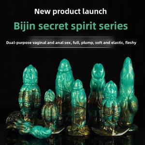 Tapón Anal de Silicona Líquida con Forma de Monstruo Animal Realista, Impermeable, Flexible, Estimulador Anal, Masajeador de Próstata, Juguete Sexual Ecológico B2B - Product Image 5