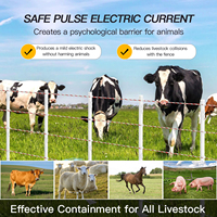 Elektrisch afrasteringsdraad, geleidend touw, berenbestendig, voor wilde zwijnen, bamboe, paarden, vee, schapen, elektrisch afrasteringsdraad voor gevangen dieren