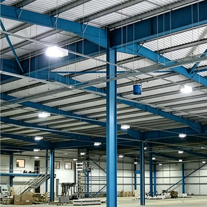 Structure en acier léger à grande portée pour entrepôt, <span class=keywords><strong>garage</strong></span> et bâtiment métallique de stockage maritime, construction rapide Q345/Q235 galvanisé à chaud - Product Image 3