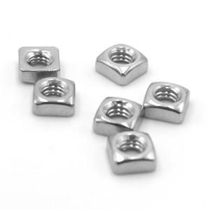 Chống gỉ A4-80 <span class=keywords><strong>SS316</strong></span> thép không gỉ vuông <span class=keywords><strong>Nut</strong></span> Fastener MUỐI KHÁNG <span class=keywords><strong>Nut</strong></span> A2-70 SS304 vuông hạt - Product Image 1