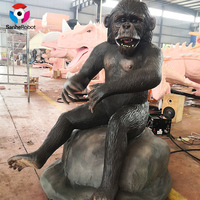 Statue de singe astronomique, disponible en plusieurs tailles, vie extérieure, en vente