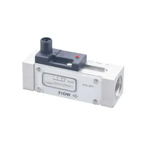 HIGHJOIN Piston flow switch Alarm NO NC liquid gas high temperature high pressure flow switch Gas Flow Switches