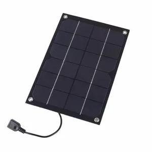 Painel solar personalizado de 10w, bateria de lítio, módulo de energia solar, mini painel solar 5v 6v 12v, sistema de energia solar para celular, painel solar mono-epóxi