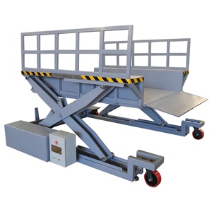 Plateforme élévatrice mobile verticale à ciseaux 1000 kg en acier au carbone 2000x1300mm pour la logistique et les usines - Product Image 1