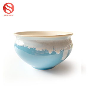 Décor à <span class=keywords><strong>la</strong></span> <span class=keywords><strong>maison</strong></span> moderne fluide glaçure en céramique mini succulente pot cactus jardinières pots de fleurs - Product Image 5