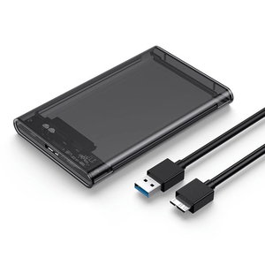 กล่องใส่ฮาร์ดดิสก์ภายนอกแบบ USB 3.0 สำหรับ SSD/HDD ขนาด 2.5 นิ้ว 7 มม. 9.5 มม. - Product Image 1