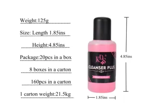 Liquide 100% pour dissolvant de vernis à ongles, brosse de nettoyage pour ongles - Product Image 4