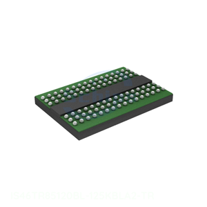 Componente de Chip Electrónico de Memoria de Canal del Fabricante 78 TFBGA IS46TR85120BL-125KBLA2-TR - Product Image 1