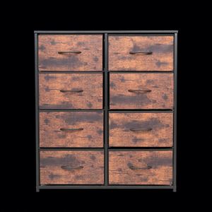 Modern Living Room Fabric <b>Cabinets</b> - Freestanding Durable Stainless Steel MDF Panel Pine - Product Image 3