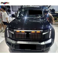 Grilles de voiture en plastique PP de haute qualité pare-chocs garde-boue jupe latérale accessoires Bodykit pour Chery Icar 03 2024 Kit de carrosserie