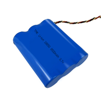 UN38.3 18650 3,7 V 8.5Ah 1S3P Paquete de batería de iones de litio recargable OEM Alto drenaje para dispositivos electrónicos de seguridad para electrodomésticos