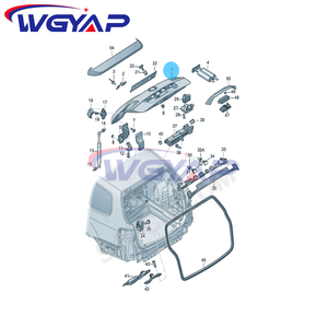 WGYAP vendite dirette di fabbrica OEM portellone posteriore portellone posteriore per Volkswagen per Passat Magotan Arteon CC 2012 corpo vettura 33 c9 827 025 <span class=keywords><strong>M</strong></span> N - Product Image 3