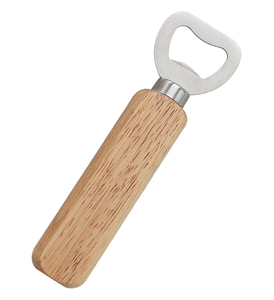 Abridor de Botellas de Madera Maciza de Abedul y Roble, Grabado con Láser, Ecológico y Sostenible, para Cerveza Artesanal - Product Image 5