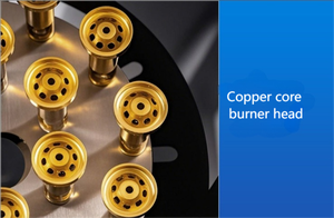 עומד בישול גז 40 קילוואט 16 חרירי 16 חרירי עם flameout הגנה מטבח מסחרי תנור גז עבור <span class=keywords><strong>wok</strong></span> - Product Image 5