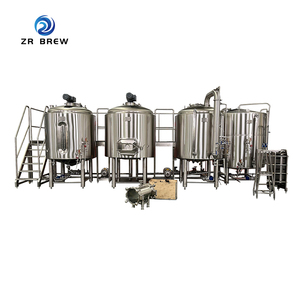 Equipo de Elaboración de Cerveza Artesanal Multifuncional de Acero Inoxidable de Grado Alimenticio con Bomba de Calentamiento Eléctrico, Capacidad de 700L-5000L - Product Image 1