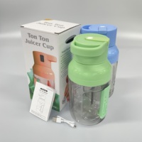 Blender personnel de 50 oz, mini mixeur portable pour le sport, gobelet à jus électrique, mixeur à smoothies, mixeur portable USB, bouteille mélangeuse