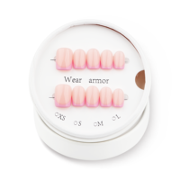 30 pièces de faux ongles à coller, kit d'ongles artificiels à presser, non toxiques, magnifiques faux ongles, OEM, en gros, luxe