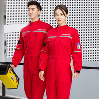 Combinaison de travail antistatique et ignifuge en coton avec logo personnalisé, haute visibilité, uniforme de sécurité pour l'ingénierie, confortable, anti-étincelles
