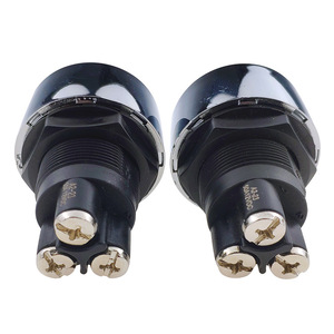 R2-ES Engine Start Push Button Switch 50A 12VDC Car <b>Keyless</b> Start <b>System</b> Red Chrome Finish - Product Image 2