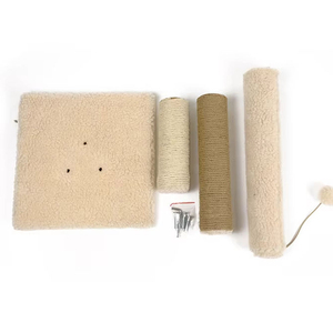 Muebles para Gatos de Interior con Cama de Felpa y Postes Rascadores de Sisal para un Descanso Cómodo y el Cuidado de las Uñas, Árbol para Gatos - Product Image 4