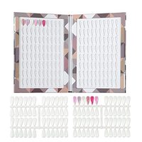 Livre d'affichage de couleurs d'ongles en plastique acrylique, 50/180/216/260 couleurs, cartes, pour exposition du vernis Gel