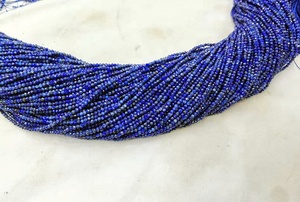 Wholesale Natrual Smooth Gemstone 2MM 3MM <strong>Lapis</strong> Faceted Loose Stone <strong>Beads</strong> for Jewelry Making - Product Image 3