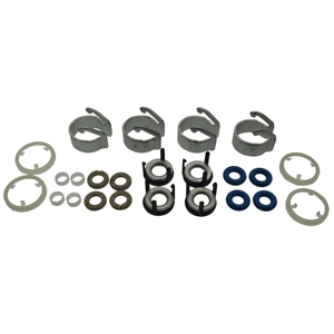 4 set di sigilli O-ring per iniettore di carburante per AUDI A4 A5 VW Jetta per <span class=keywords><strong>Tiguan</strong></span> Beetle <span class=keywords><strong>accessori</strong></span> per auto per la riparazione della pompa del carburante - Product Image 1