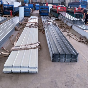 Lamiera di copertura in acciaio zincato zincato con lamiera ondulata - Product Image 3