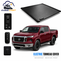 Bâche de benne enroulable pour pick-up, compatible avec Nissan Titan 2016-2024, Jeep Gladiator 2020-2024, Ram 1500, F-150, fixation par pince