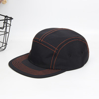 Gorra Deportiva de Alto Rendimiento con Logotipo Personalizado OEM al por Mayor, Gorra de Campamento de Múltiples Paneles 100% Poliéster, Estilo Urbano Hip Hop para Marcas, Venta al por Mayor