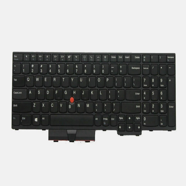 Laptop Keyboard Replacement for Lenovo Thinkpad L15 Series US Non Backlit Keyboard 5N20W68109