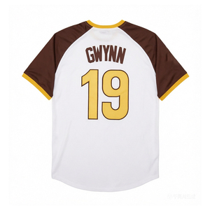 Maillots de baseball vintage pour hommes, style cousu, 19 Tony Gwynn, tailles S-3XL - Product Image 2