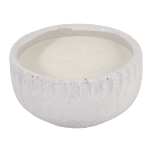 Candela a Colonna in Ceramica Terra Luna 35 Oz Profumata allo Zenzero Limone e Yuzu per Uso Interno ed Esterno - Product Image 3