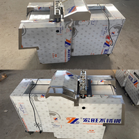 Machine industrielle de découpe de viande de porc et de poulet, machine commerciale de découpe de viande congelée en cubes, coupe-viande automatique, machine à trancher la viande