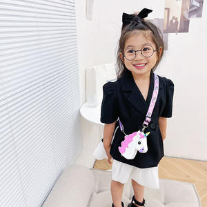 Besafe Hot Sale Kleine Siliconen Schattige Mooie <span class=keywords><strong>Promo</strong></span> Unicorn Kleine Meisjes Kindertas Fidget Cadeau Schouder Crossbody Tas - Product Image 3