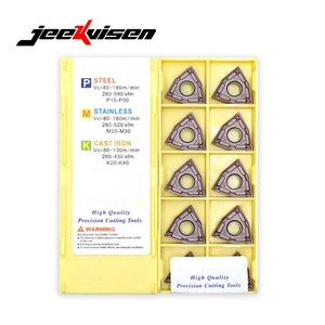 Insertos de Diamante para Herramientas de Torneado CNC WNMG080404-MQ JA115P, Cortador de Carburo de Tungsteno para Procesamiento de Acero - Product Image 4