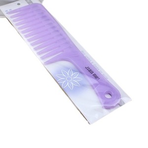 หวีผมพลาสติกฟันใหญ่ 19 ซม. คละสี สำหรับดูแลความงามที่บ้าน - Product Image 5