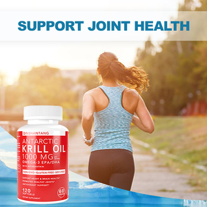 Qinshantang EPA DHA astaksantin ve fosfolipitler yumuşak jel kapsüller antarktik kril yağı <span class=keywords><strong>Omega</strong></span>-3s fosfolipitler - Product Image 3