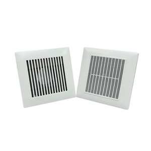 Rejilla de Ventilación Ajustable ABS, Aire Fresco Interior, Campana de Extracción Montada en Pared con Amortiguador - Product Image 1