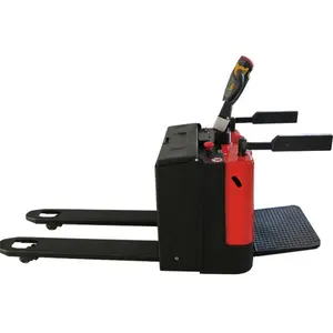 EverLIFT Stand On Electric Pallet Truck 2000kg Protector Arms Hot Selling Model Power Pallet Jack