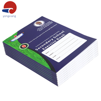 Carnets personnalisés en gros A4 A5, couverture souple, journal en carton et papier offset, cahiers d'exercices scolaires imprimés pour étudiants