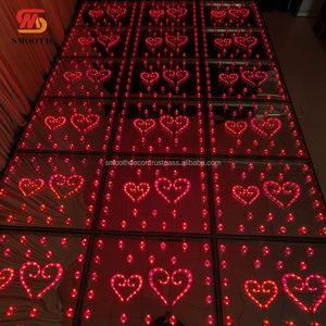 ไฟเวทีงานแต่งงานแบบต่อประกอบได้ ลายพิมพ์รูปหัวใจ สำหรับตกแต่งฉากหลังงานปาร์ตี้ ราคาโรงงาน - Product Image 4