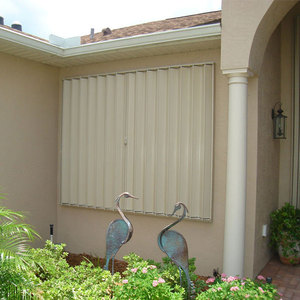 Moderno Heavy Duty Hurricane Shutter Ventana a prueba de viento Persiana Ventanas de aluminio para protección contra huracanes - Product Image 5