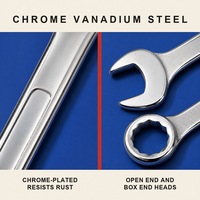 Clé à molette réglable, finition chromée, acier au carbone, outil à main, réparation automobile, OEM personnalisable