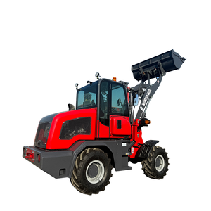 2025 पृथ्वी-चलती मशीनरी लोडर मिनी 4x4wd व्हील फार्म डीजल एपा इंजन लोडर - Product Image 4